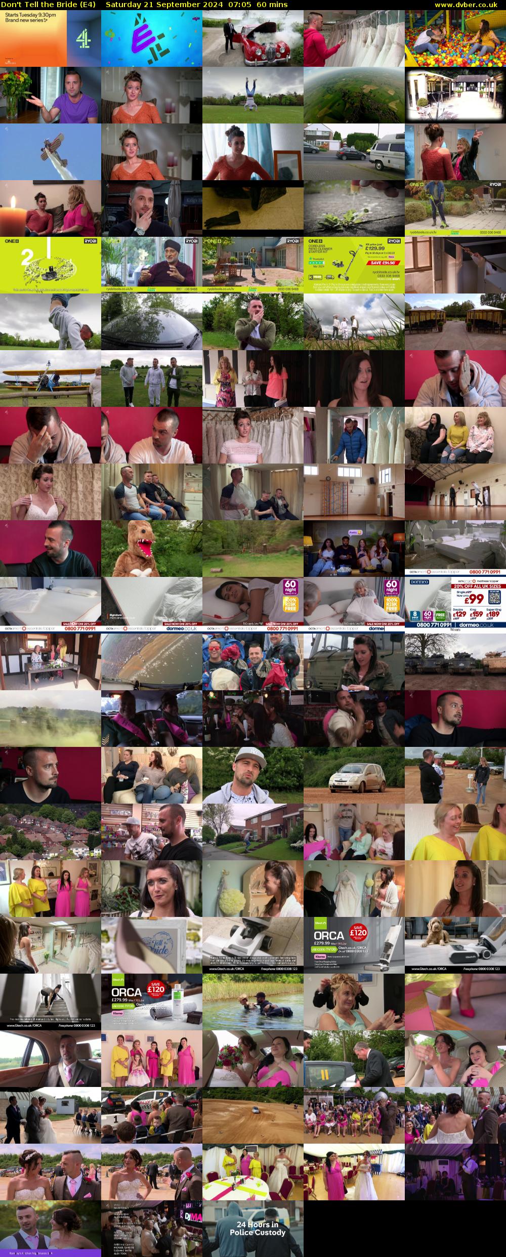 Don't Tell the Bride (E4) Saturday 21 September 2024 07:05 - 08:05