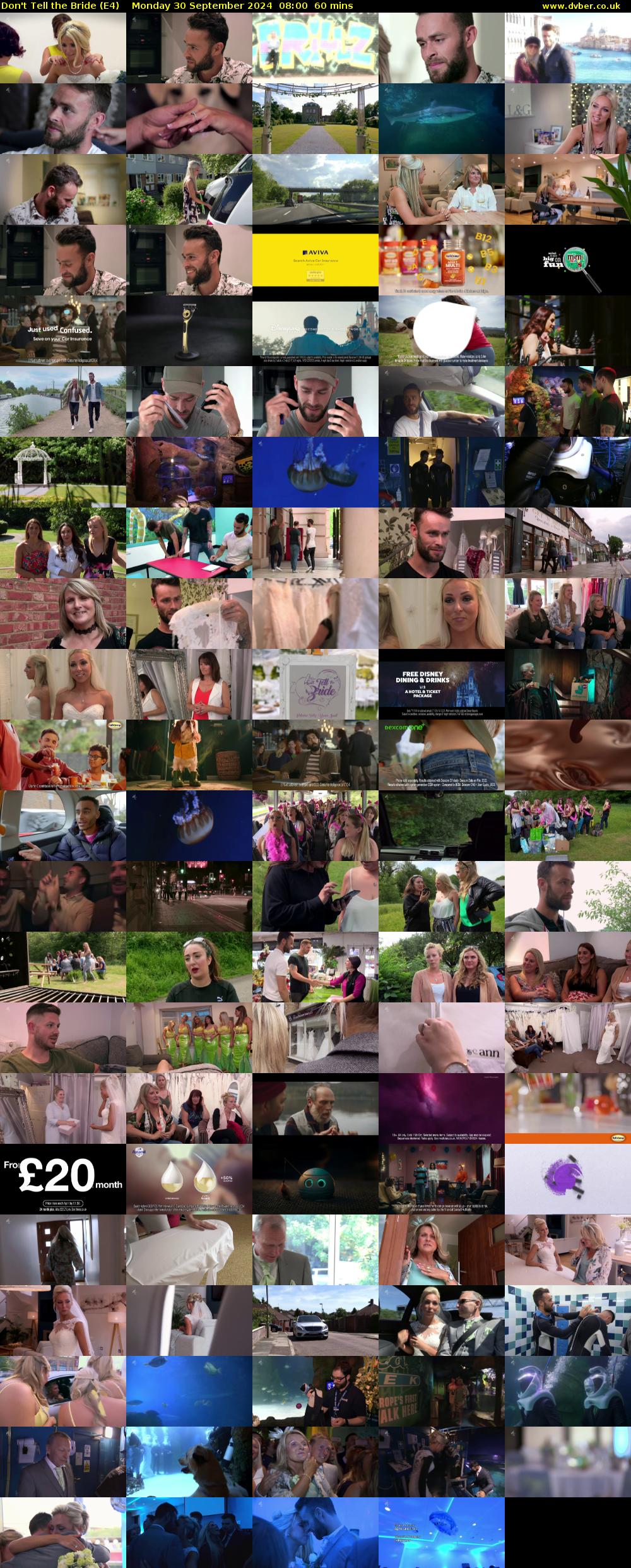 Don't Tell the Bride (E4) Monday 30 September 2024 08:00 - 09:00