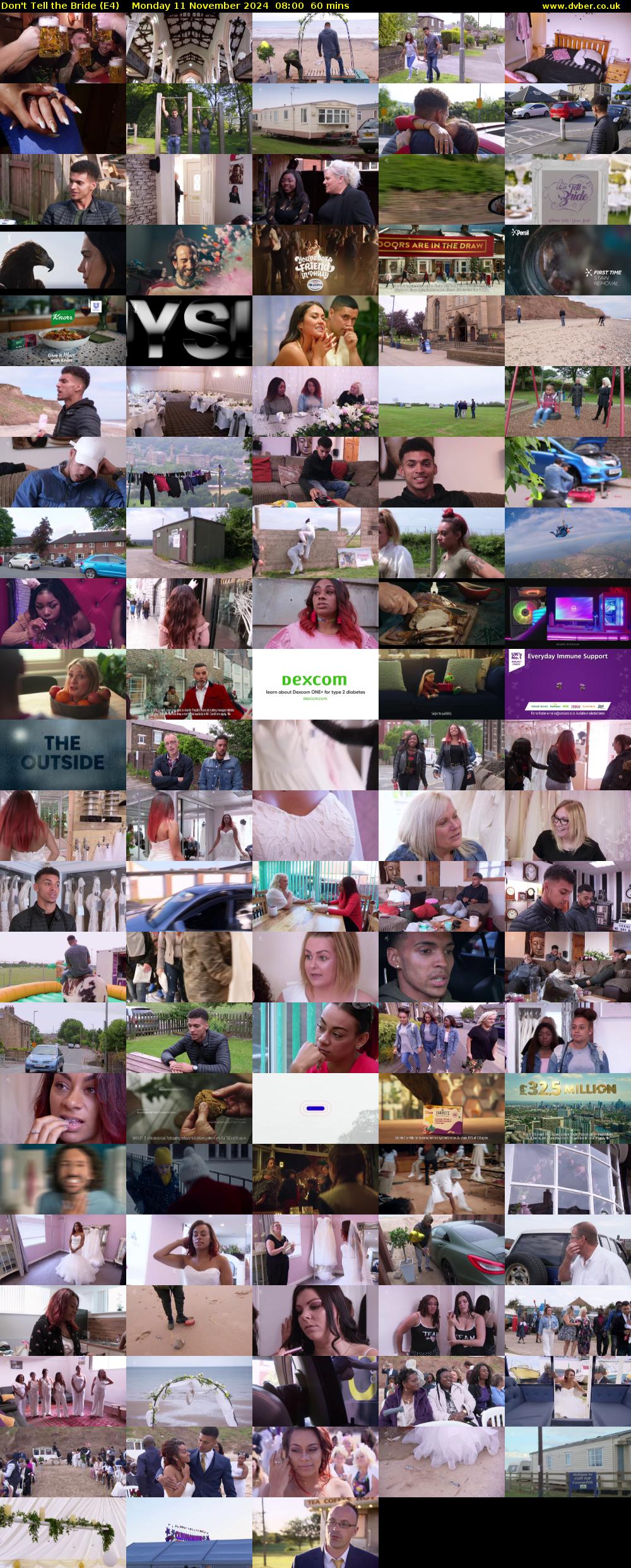 Don't Tell the Bride (E4) Monday 11 November 2024 08:00 - 09:00