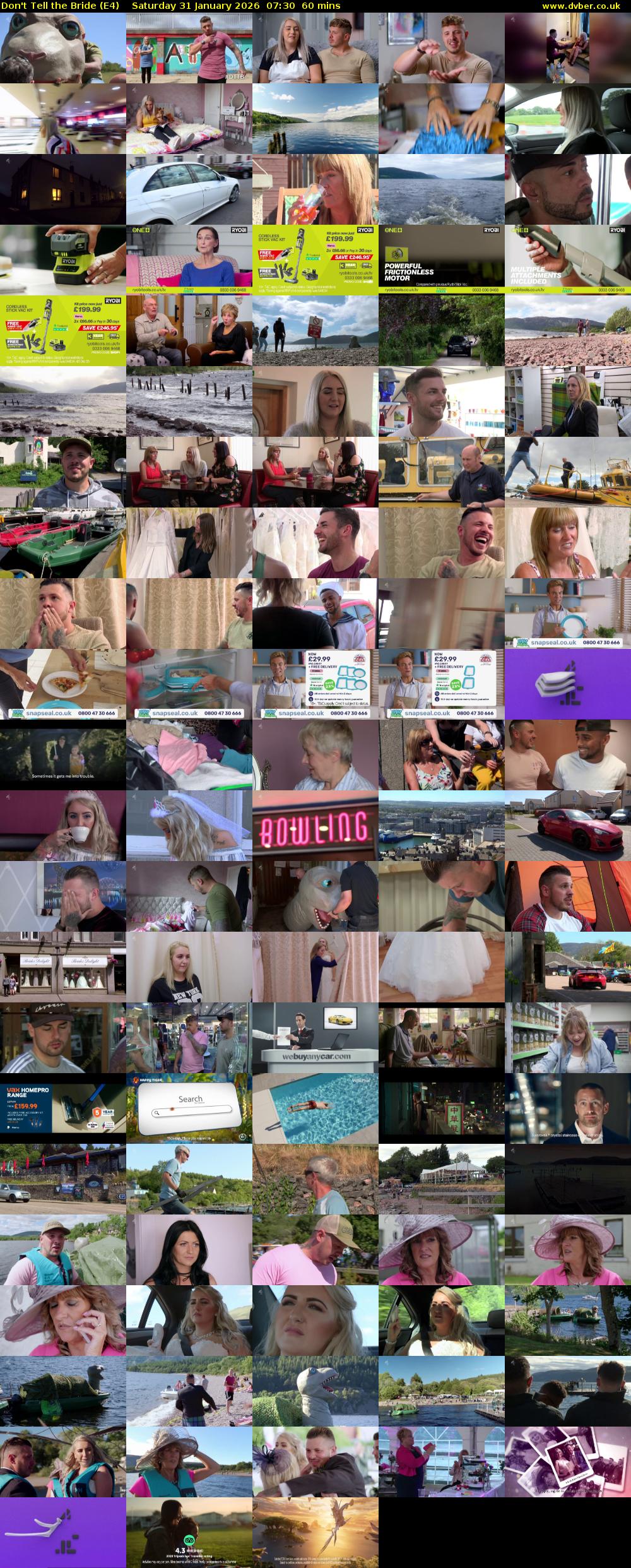 Don't Tell the Bride (E4) Saturday 31 January 2026 07:30 - 08:30