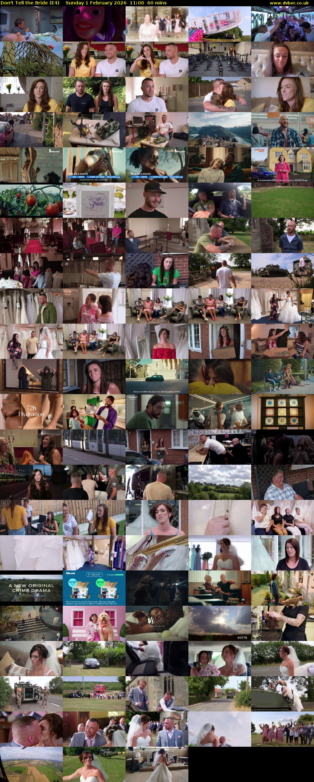 Don't Tell the Bride (E4) Sunday 1 February 2026 11:00 - 12:00