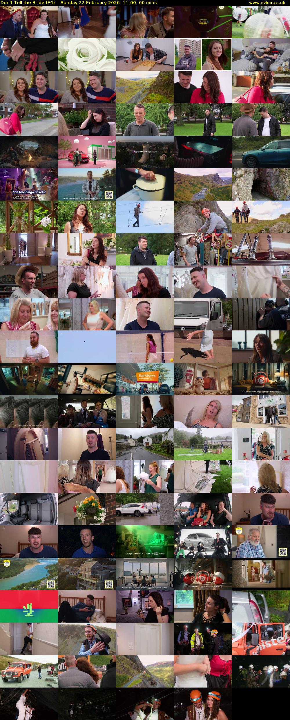 Don't Tell the Bride (E4) Sunday 22 February 2026 11:00 - 12:00