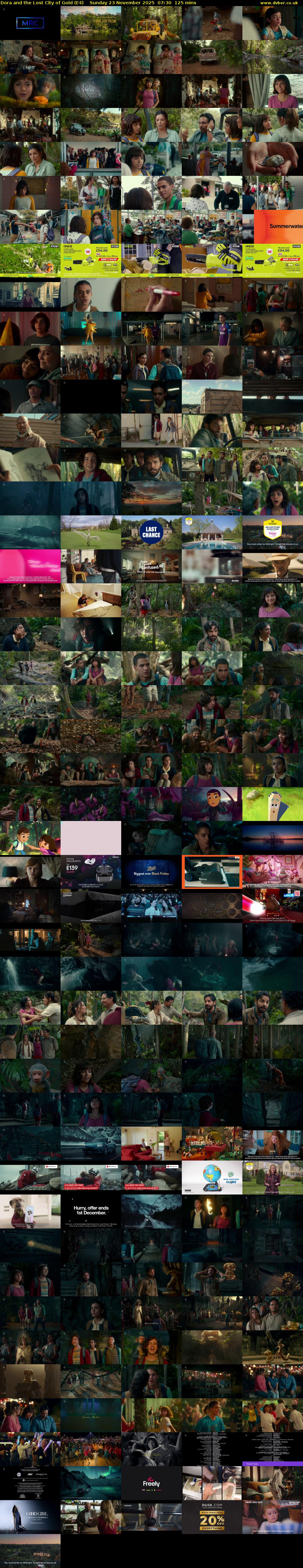 Dora and the Lost City of Gold (E4) Sunday 23 November 2025 07:30 - 09:35