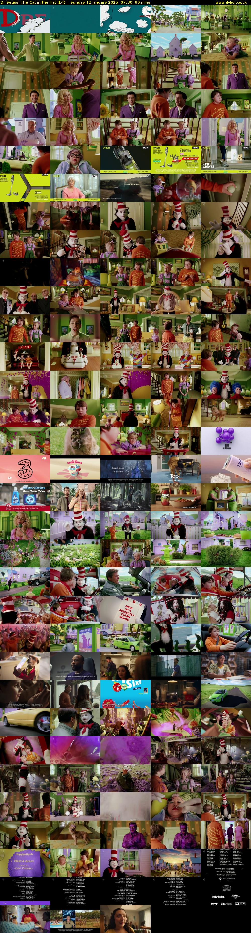 Dr Seuss' The Cat in the Hat (E4) Sunday 12 January 2025 07:30 - 09:00