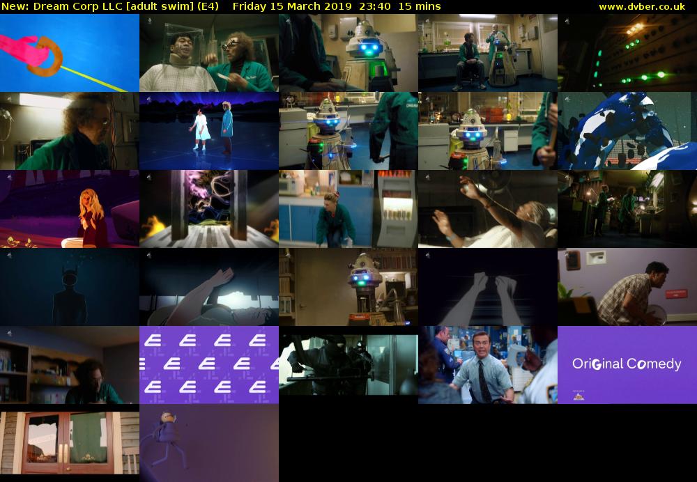 Dream Corp LLC [adult swim] (E4) Friday 15 March 2019 23:40 - 23:55