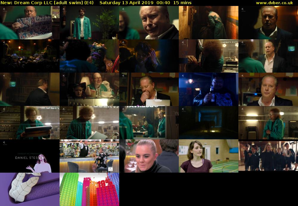 Dream Corp LLC [adult swim] (E4) Saturday 13 April 2019 00:40 - 00:55