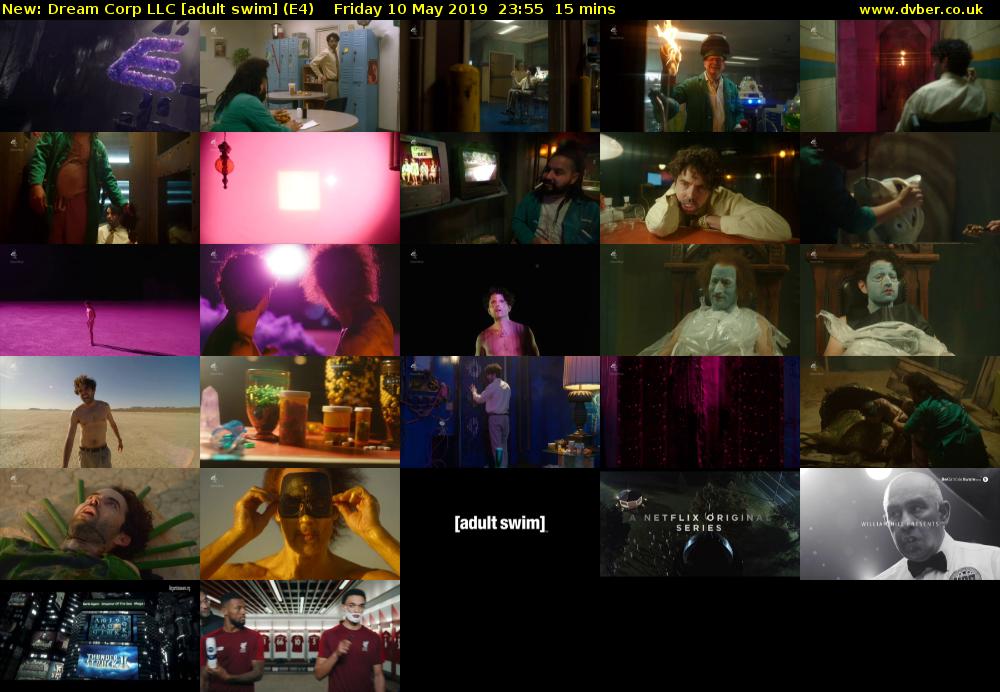 Dream Corp LLC [adult swim] (E4) Friday 10 May 2019 23:55 - 00:10