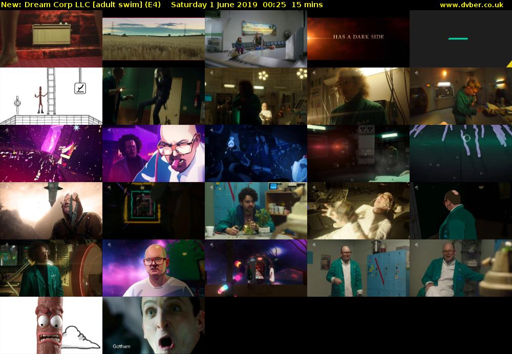 Dream Corp LLC [adult swim] (E4) Saturday 1 June 2019 00:25 - 00:40