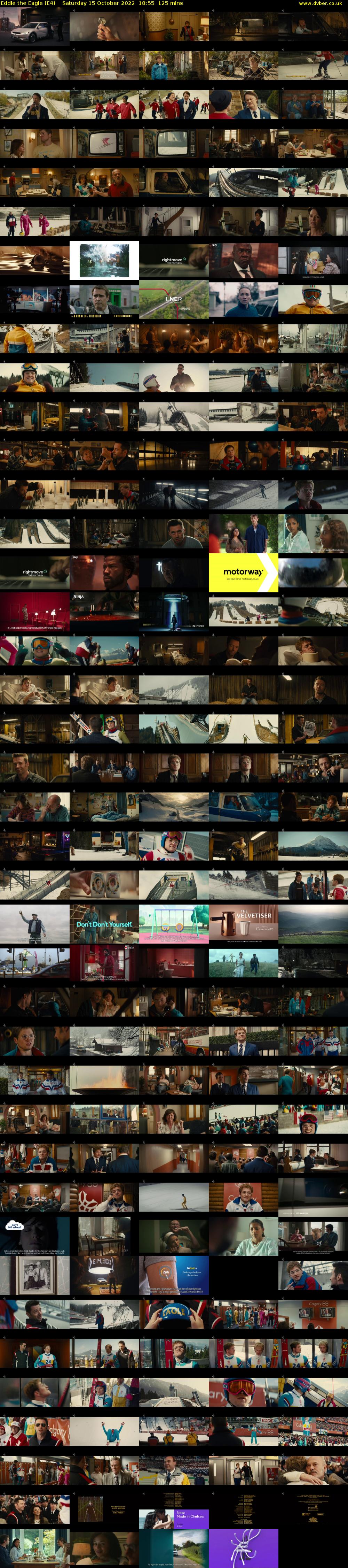 Eddie the Eagle (E4) Saturday 15 October 2022 18:55 - 21:00
