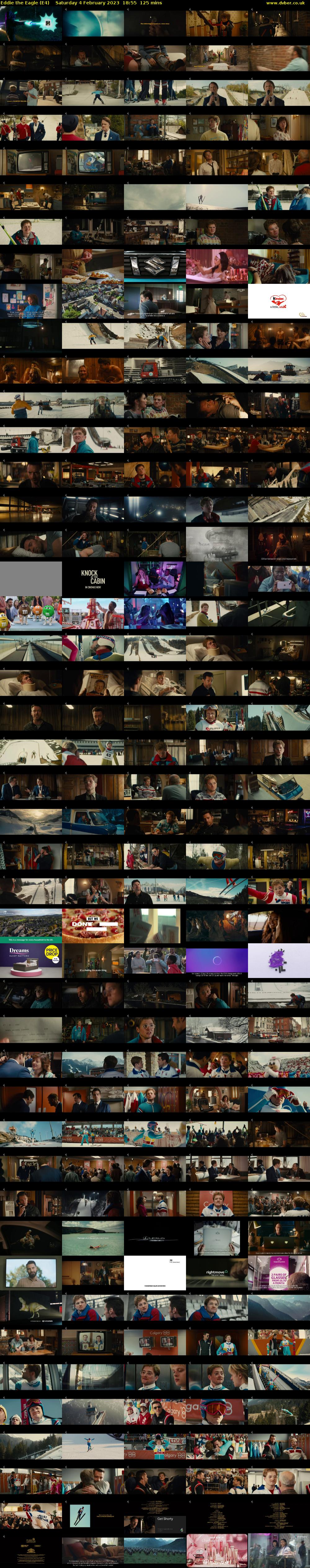 Eddie the Eagle (E4) Saturday 4 February 2023 18:55 - 21:00