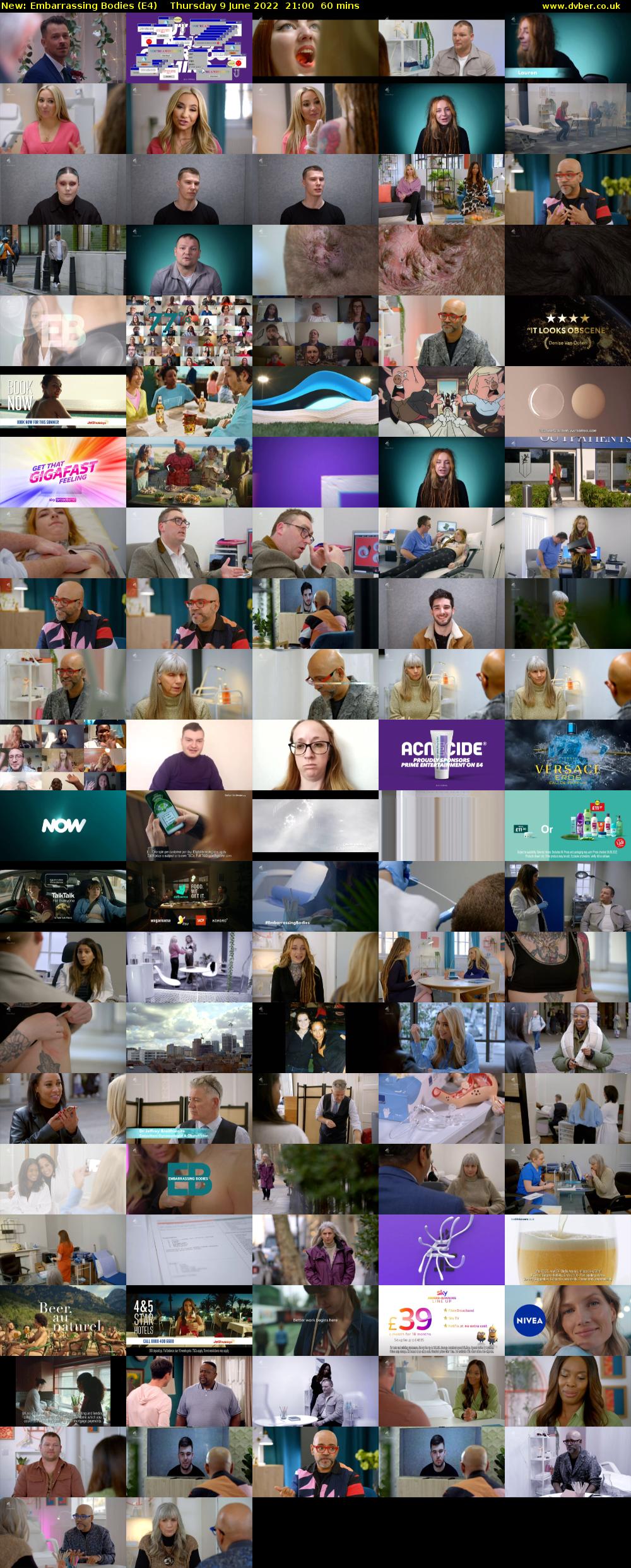 Embarrassing Bodies (E4) Thursday 9 June 2022 21:00 - 22:00