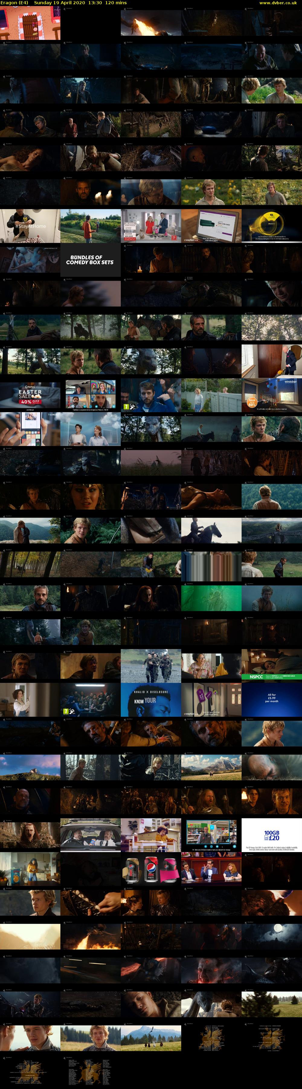 Eragon (E4) Sunday 19 April 2020 13:30 - 15:30