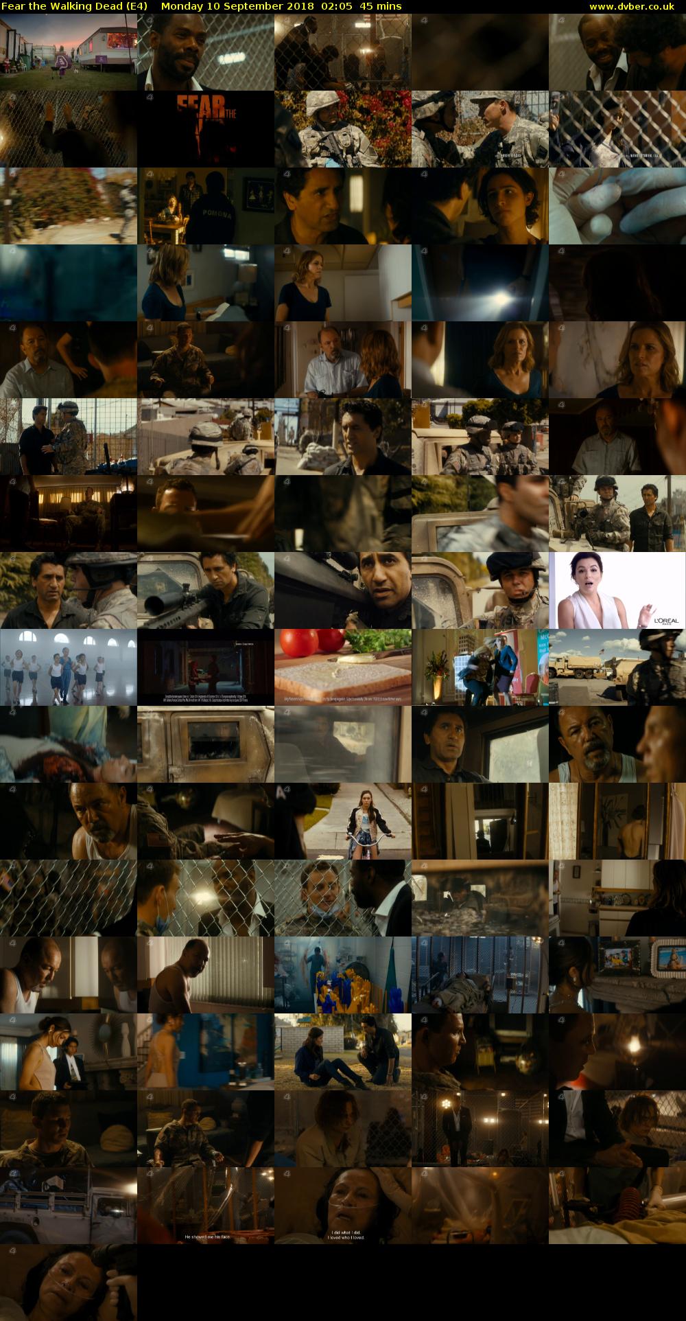 Fear the Walking Dead (E4) Monday 10 September 2018 02:05 - 02:50