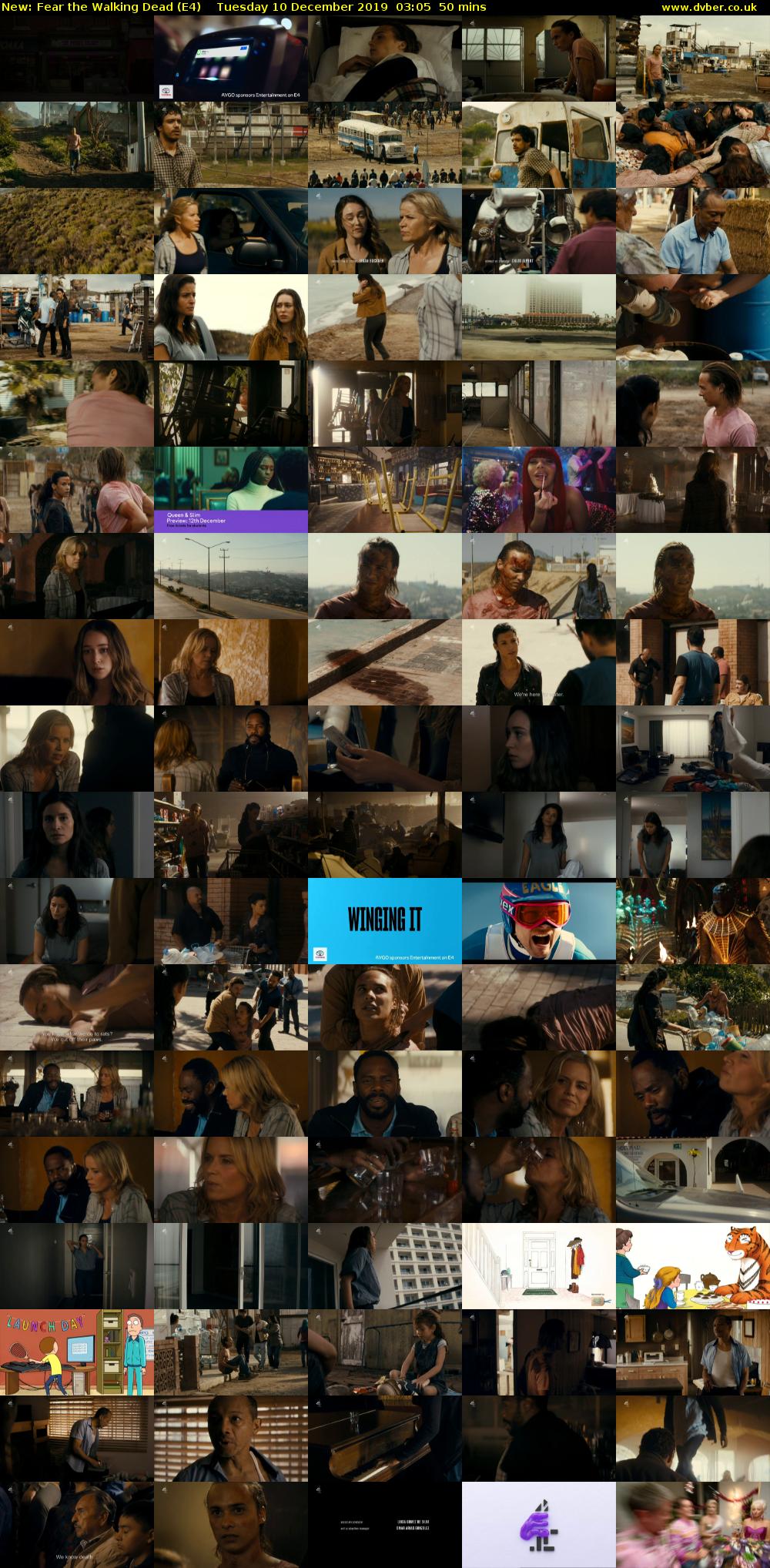 Fear the Walking Dead (E4) Tuesday 10 December 2019 03:05 - 03:55