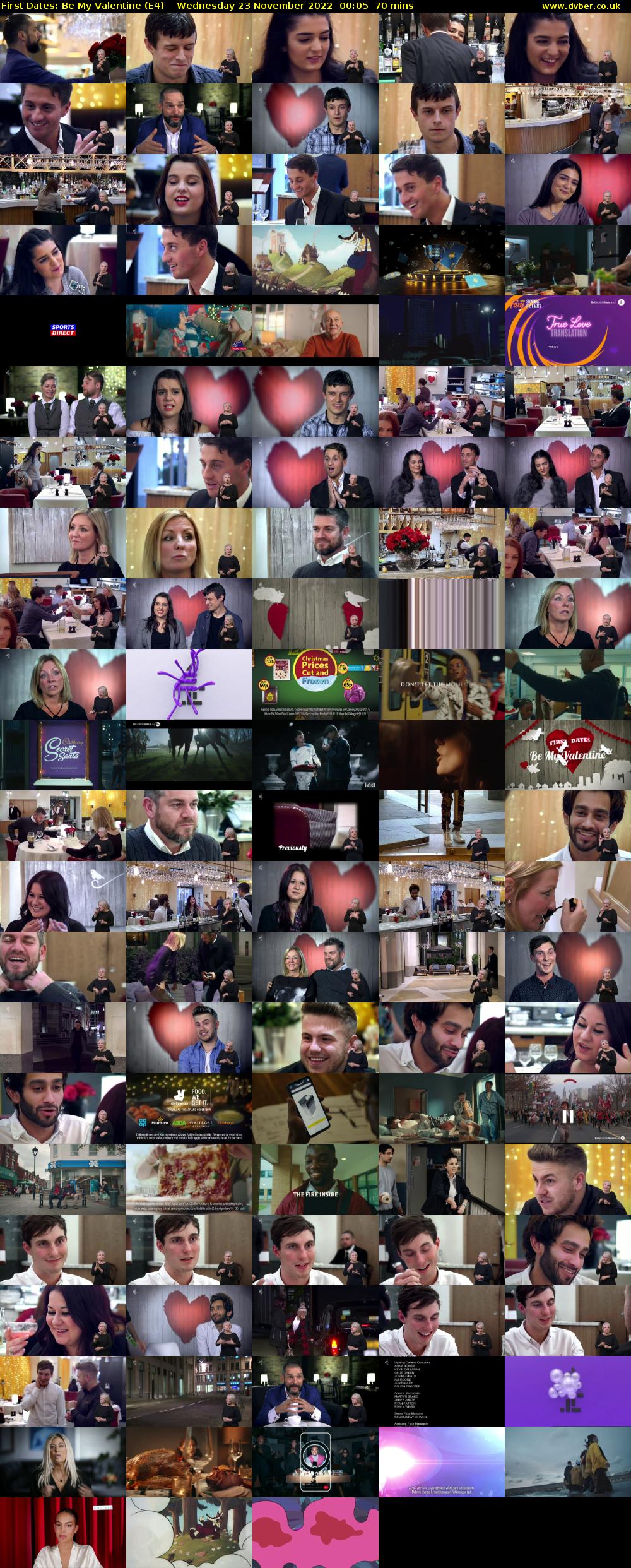 First Dates: Be My Valentine (E4) Wednesday 23 November 2022 00:05 - 01:15