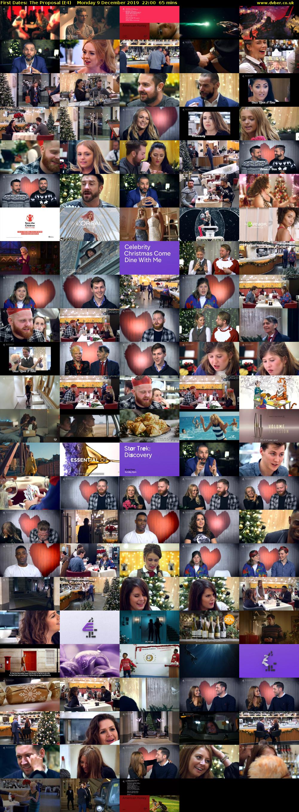First Dates: The Proposal (E4) Monday 9 December 2019 22:00 - 23:05