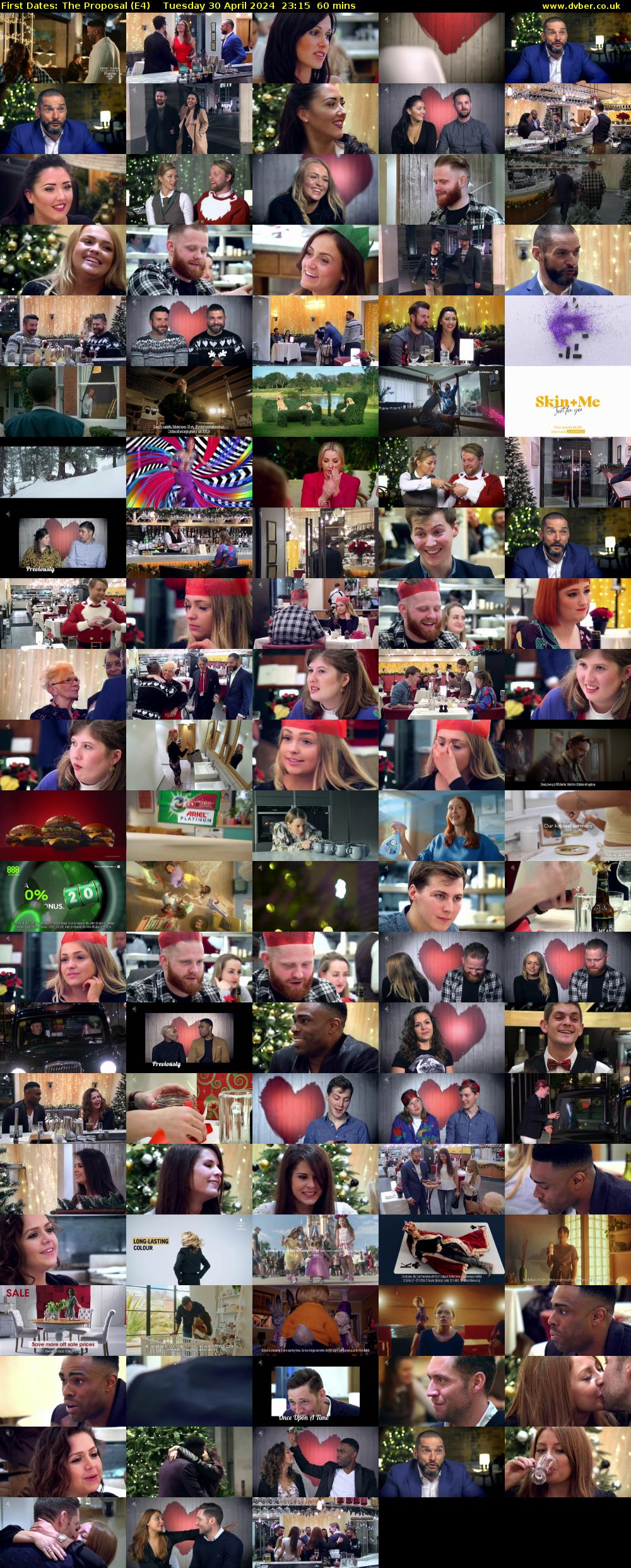 First Dates: The Proposal (E4) Tuesday 30 April 2024 23:15 - 00:15
