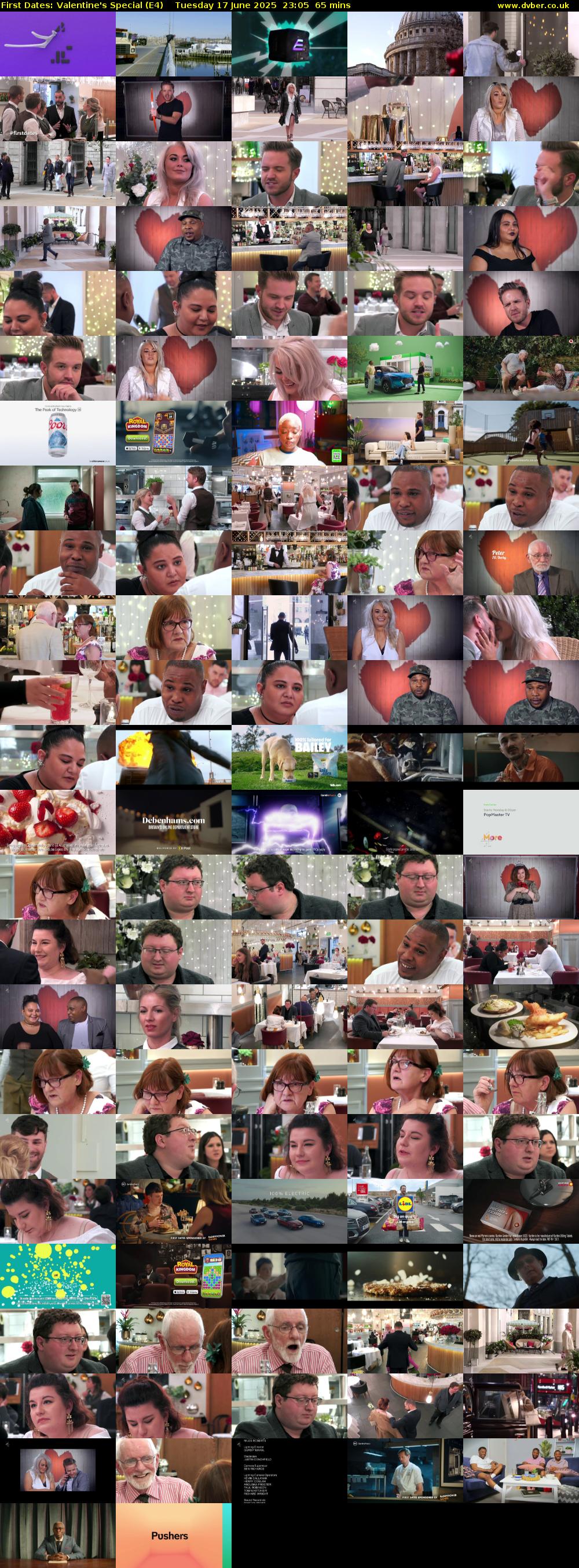First Dates: Valentine's Special (E4) Tuesday 17 June 2025 23:05 - 00:10