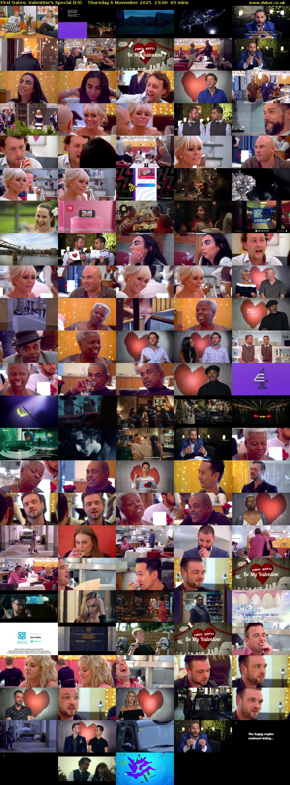 First Dates: Valentine's Special (E4) Thursday 6 November 2025 23:00 - 00:05