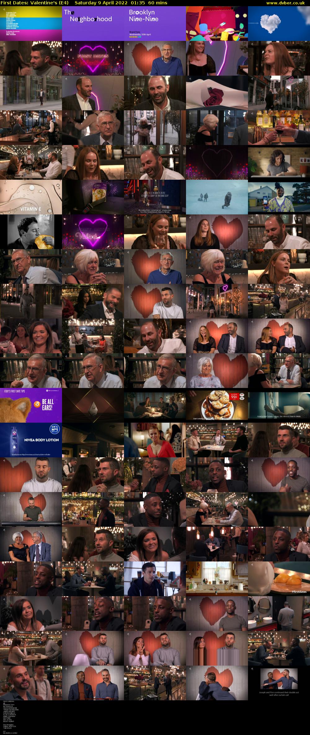 First Dates: Valentine's (E4) Saturday 9 April 2022 01:35 - 02:35