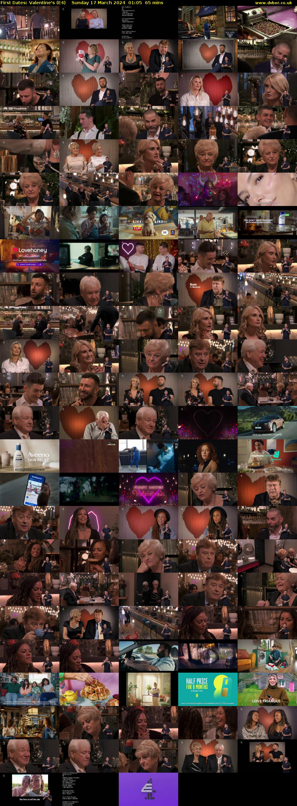 First Dates: Valentine's (E4) Sunday 17 March 2024 01:05 - 02:10