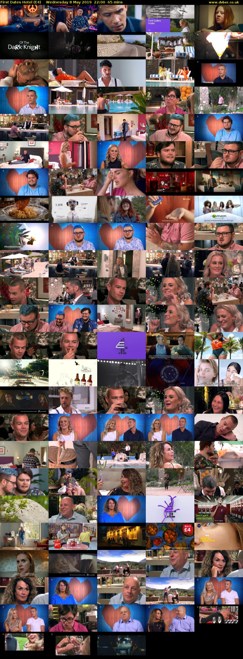First Dates Hotel (E4) Wednesday 8 May 2019 22:00 - 23:05