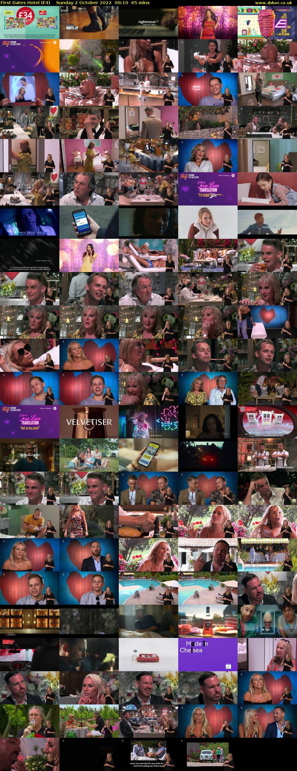 First Dates Hotel (E4) Sunday 2 October 2022 00:10 - 01:15