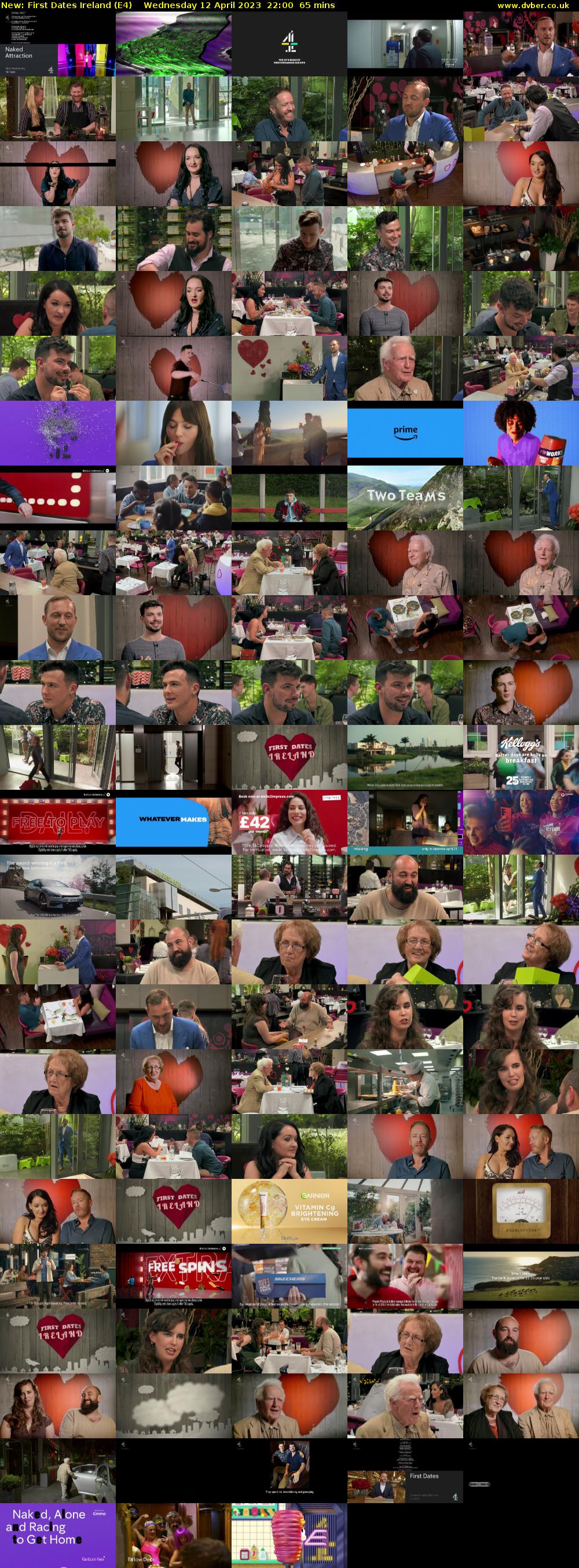 First Dates Ireland (E4) Wednesday 12 April 2023 22:00 - 23:05