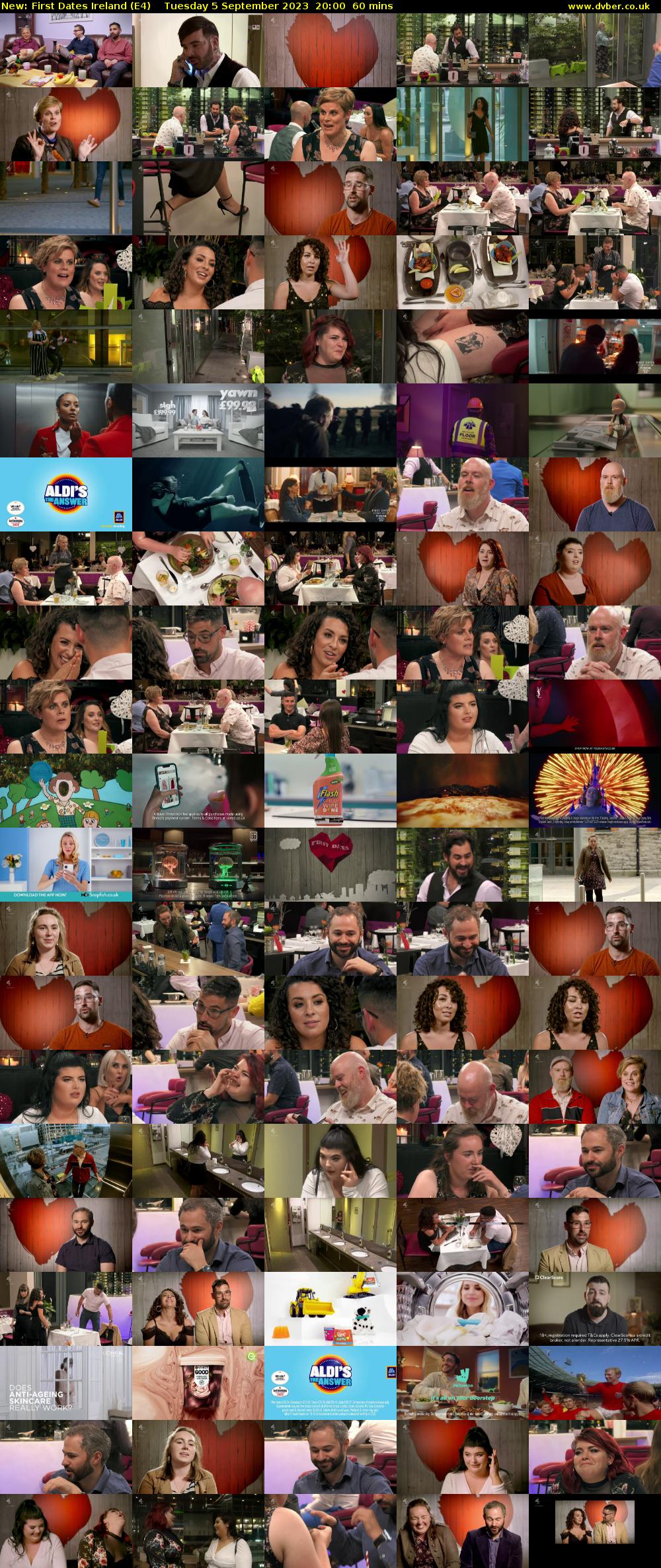 First Dates Ireland (E4) Tuesday 5 September 2023 20:00 - 21:00