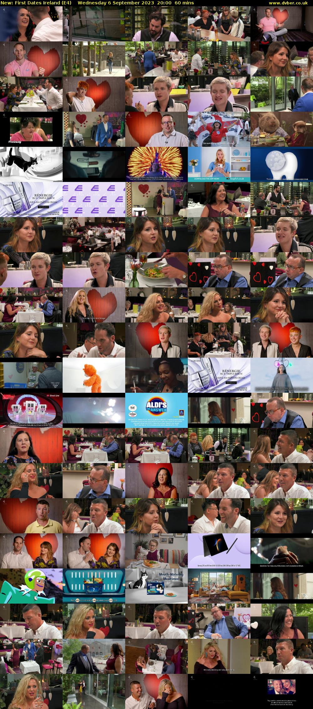 First Dates Ireland (E4) Wednesday 6 September 2023 20:00 - 21:00