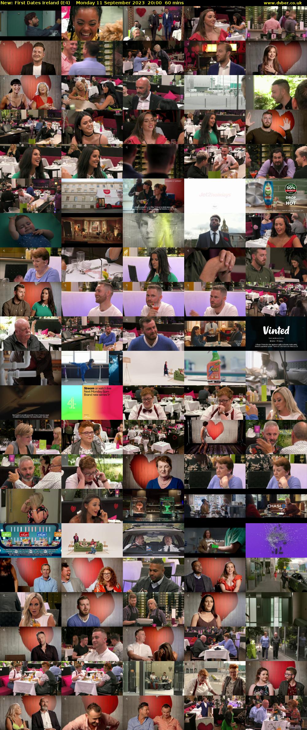 First Dates Ireland (E4) Monday 11 September 2023 20:00 - 21:00