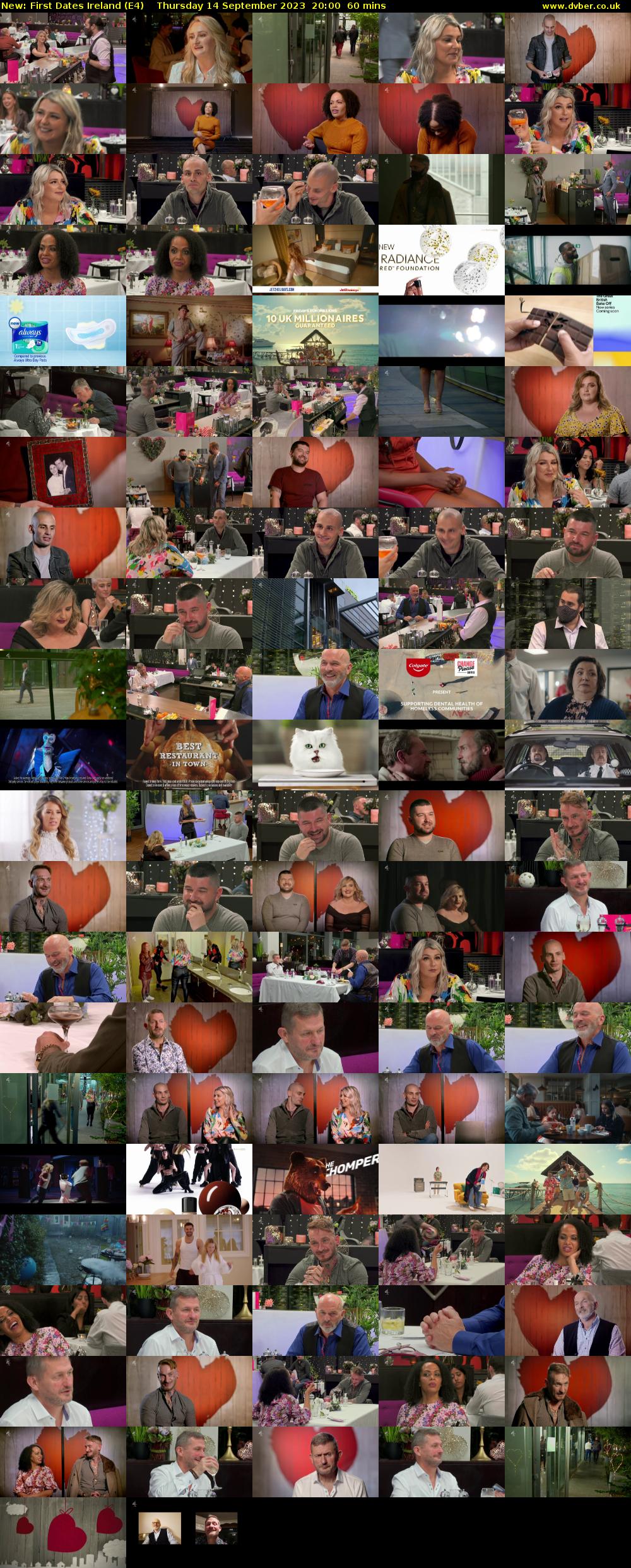 First Dates Ireland (E4) Thursday 14 September 2023 20:00 - 21:00