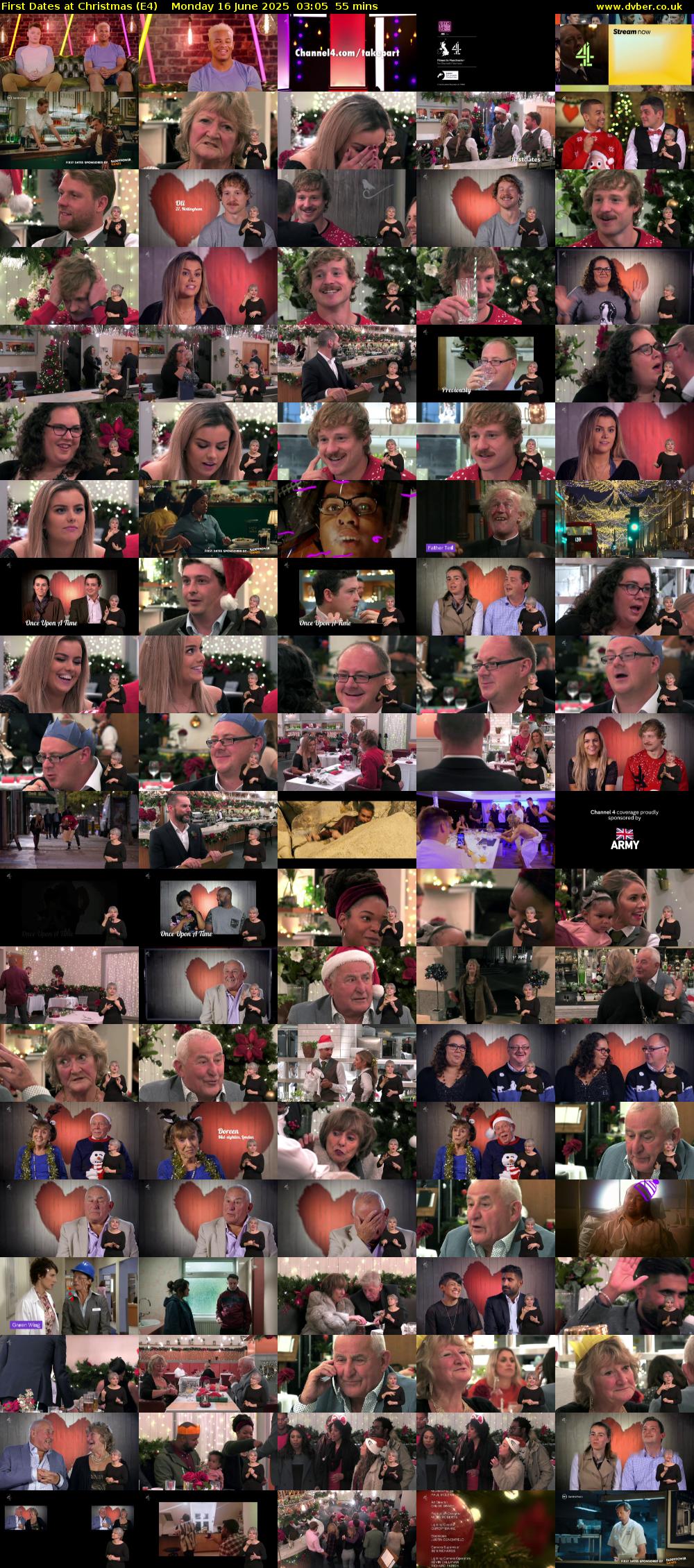 First Dates at Christmas (E4) Monday 16 June 2025 03:05 - 04:00