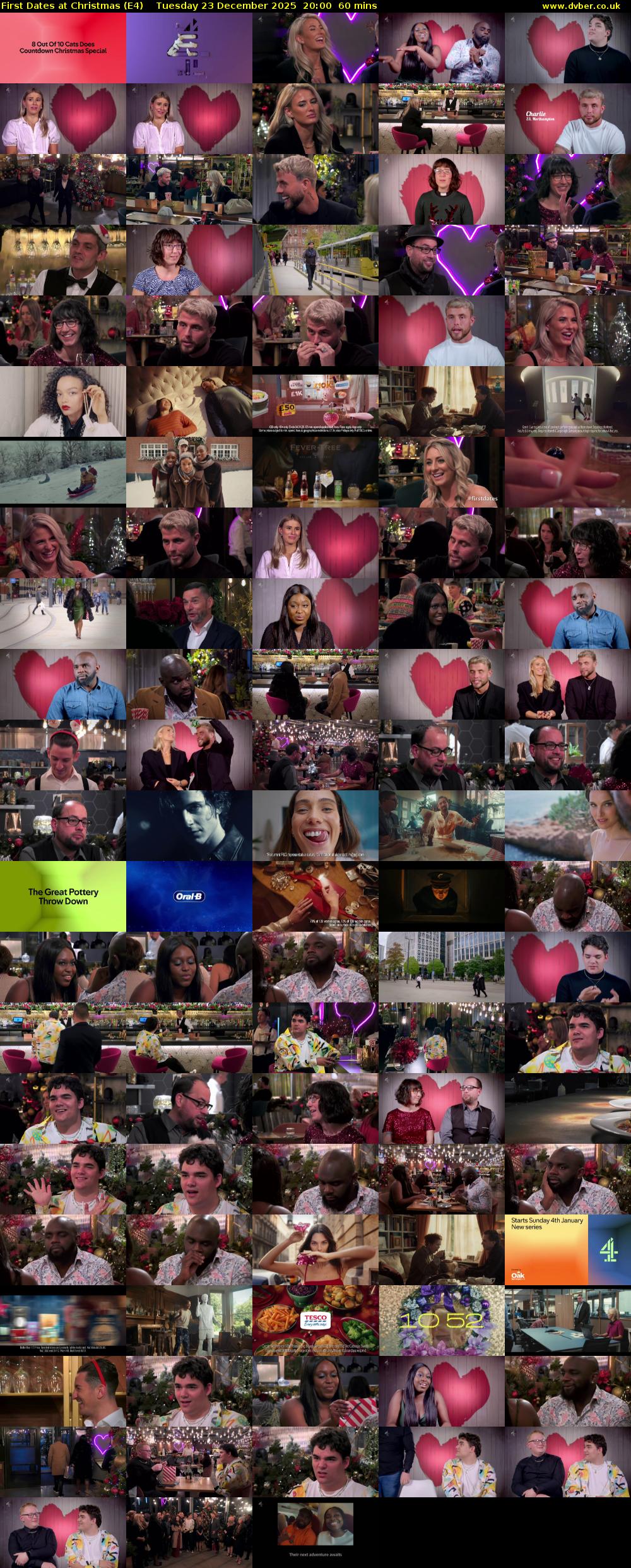 First Dates at Christmas (E4) Tuesday 23 December 2025 20:00 - 21:00