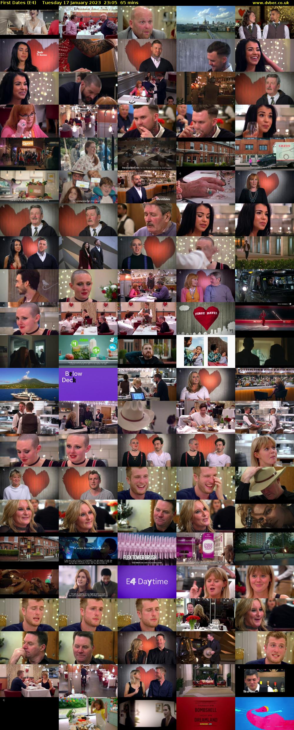 First Dates (E4) Tuesday 17 January 2023 23:05 - 00:10