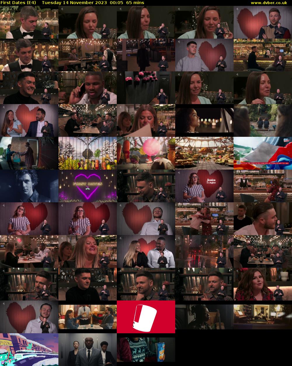 First Dates (E4) Tuesday 14 November 2023 00:05 - 01:10
