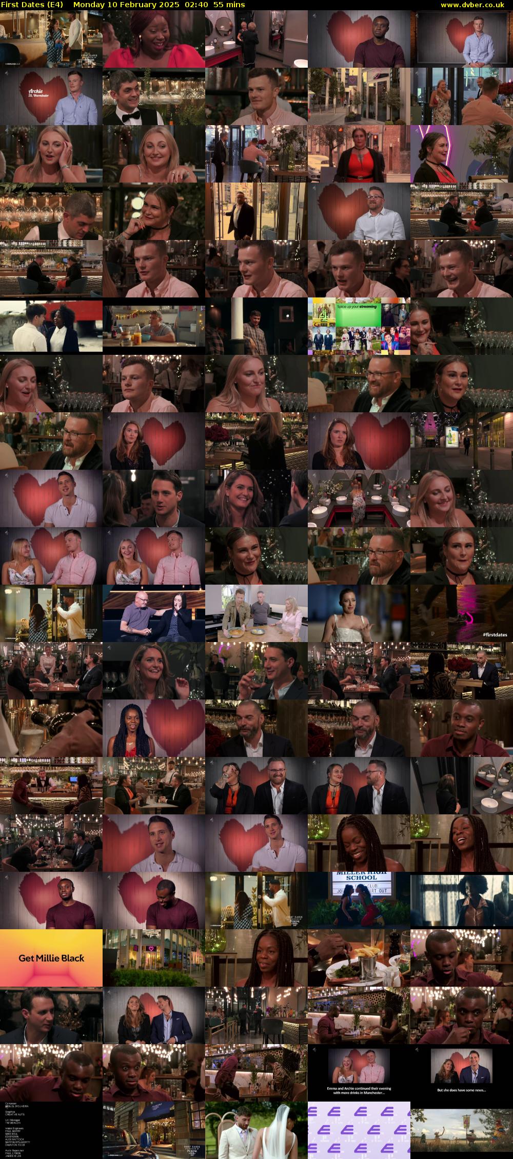 First Dates (E4) Monday 10 February 2025 02:40 - 03:35
