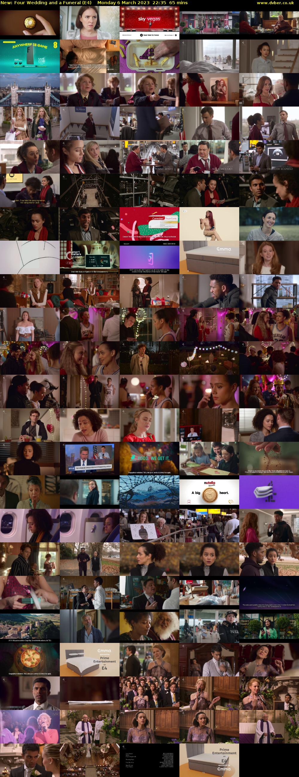 Four Wedding and a Funeral (E4) Monday 6 March 2023 22:35 - 23:40