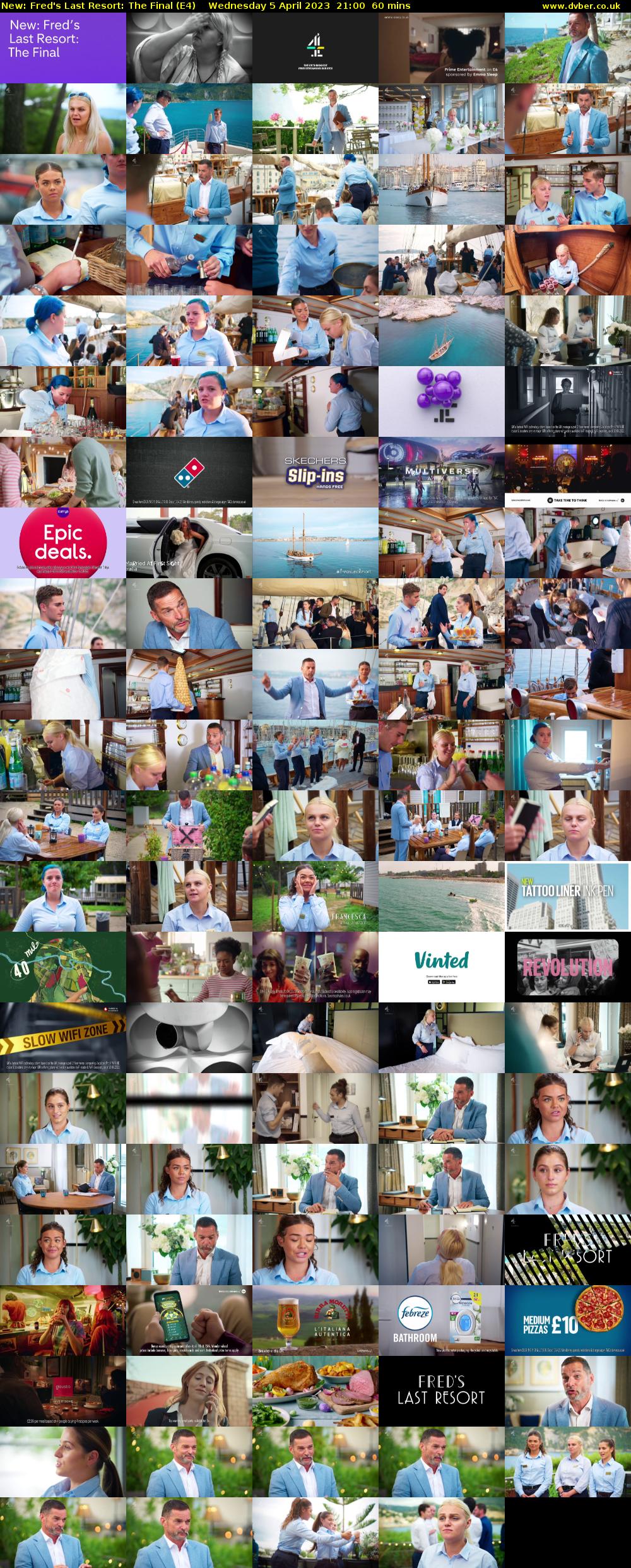 Fred's Last Resort: The Final (E4) Wednesday 5 April 2023 21:00 - 22:00