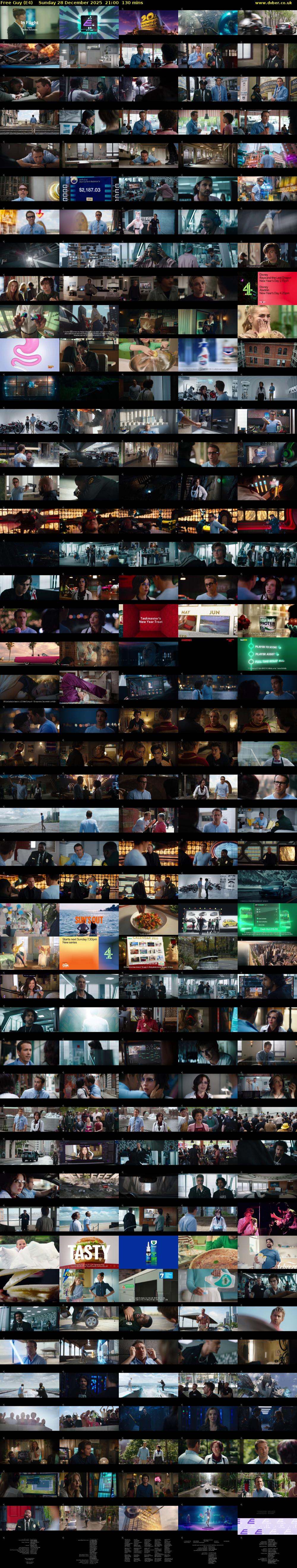 Free Guy (E4) Sunday 28 December 2025 21:00 - 23:10
