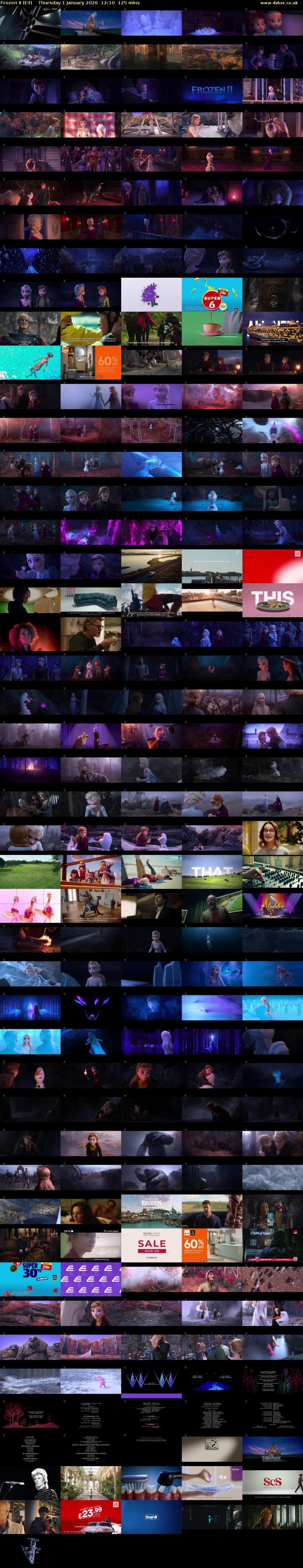 Frozen II (E4) Thursday 1 January 2026 12:10 - 14:15