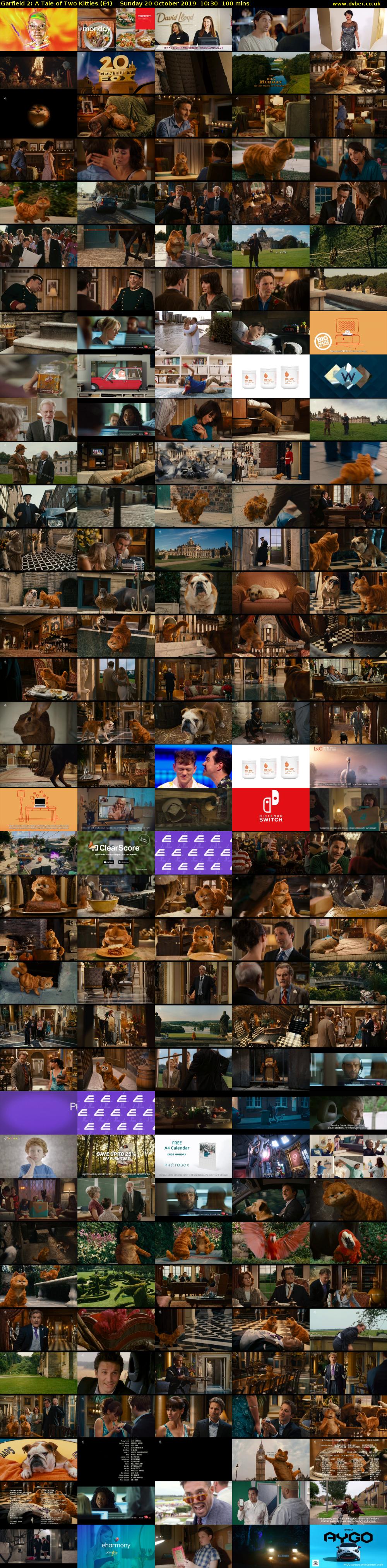 Garfield 2: A Tale of Two Kitties (E4) Sunday 20 October 2019 10:30 - 12:10