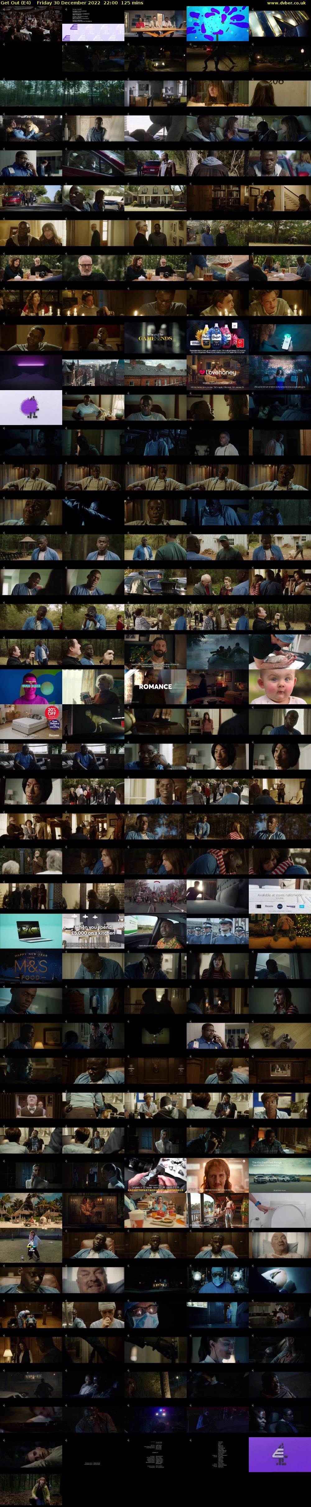 Get Out (E4) Friday 30 December 2022 22:00 - 00:05