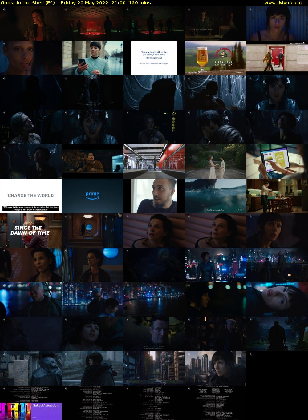Ghost in the Shell (E4) Friday 20 May 2022 21:00 - 23:00