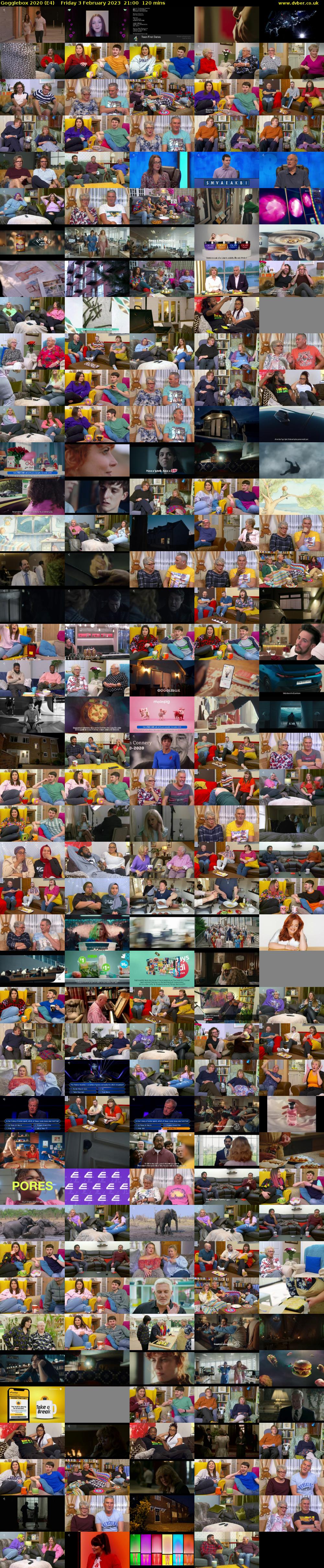Gogglebox 2020 (E4) Friday 3 February 2023 21:00 - 23:00