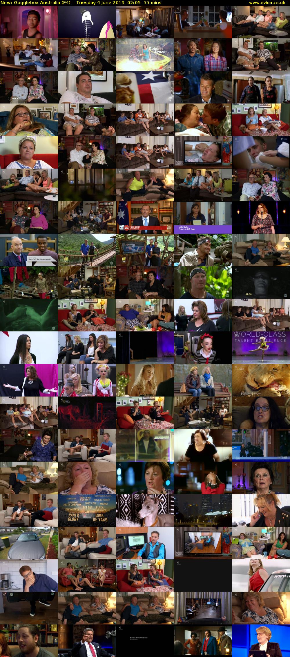 Gogglebox Australia (E4) Tuesday 4 June 2019 02:05 - 03:00