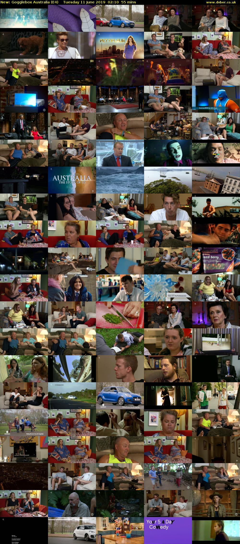 Gogglebox Australia (E4) Tuesday 11 June 2019 02:10 - 03:05