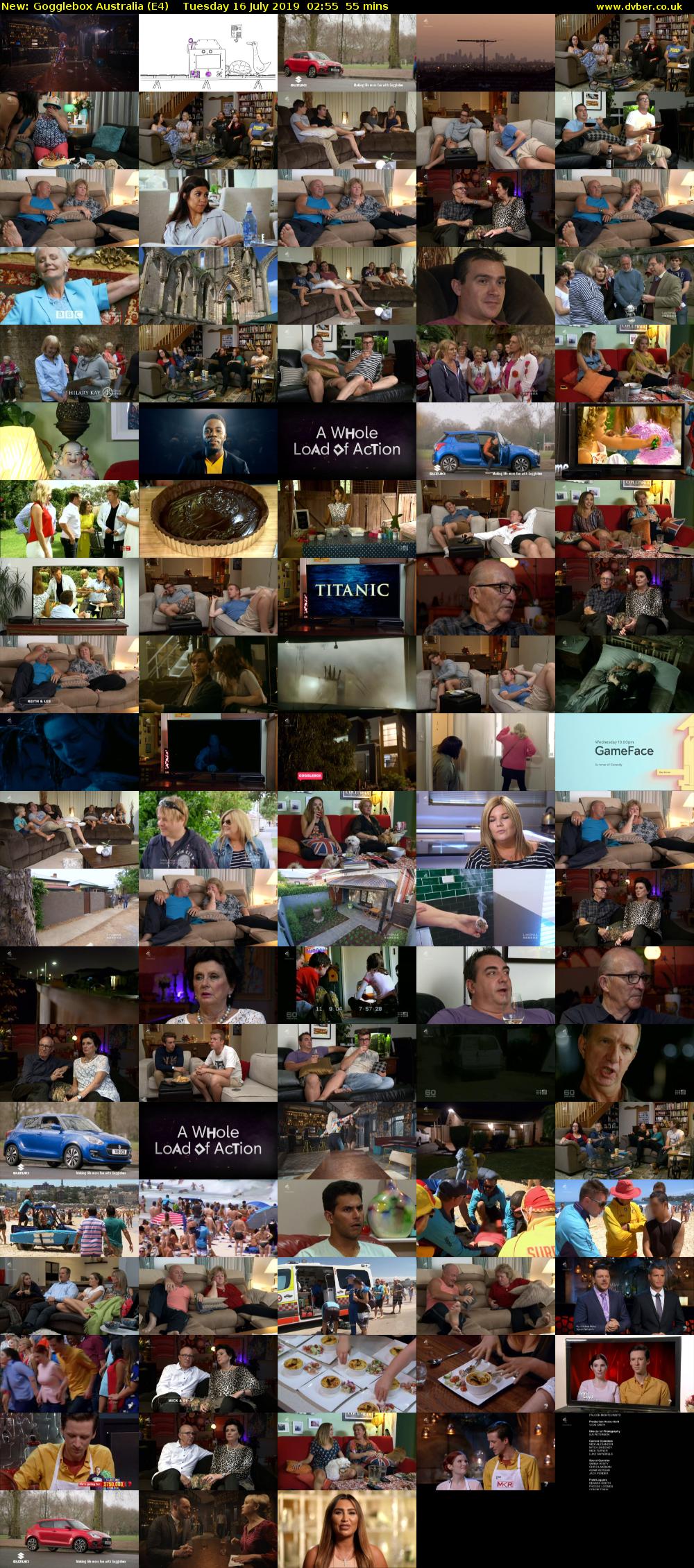 Gogglebox Australia (E4) Tuesday 16 July 2019 02:55 - 03:50