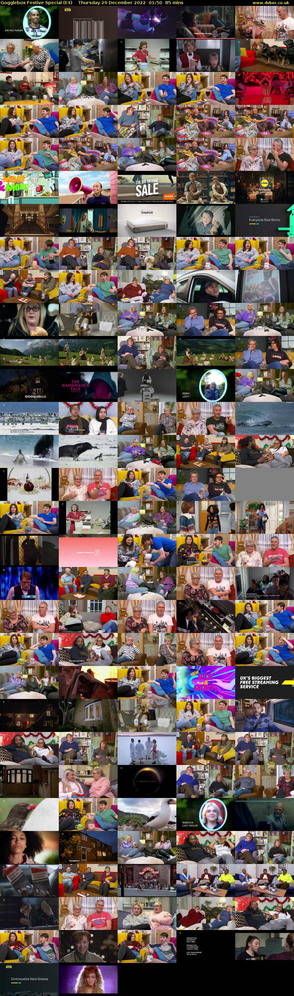 Gogglebox Festive Special (E4) Thursday 29 December 2022 01:50 - 03:15