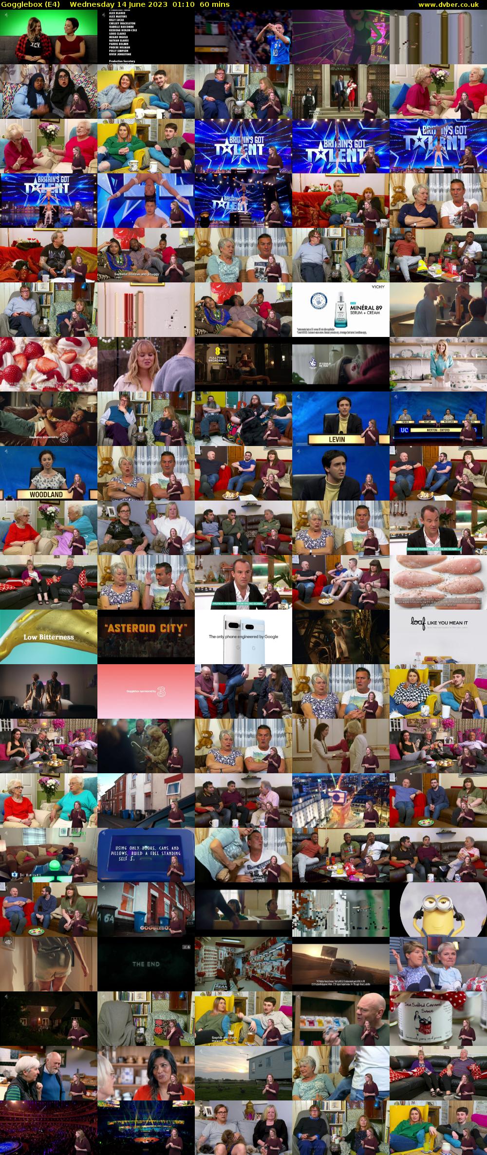 Gogglebox (E4) Wednesday 14 June 2023 01:10 - 02:10